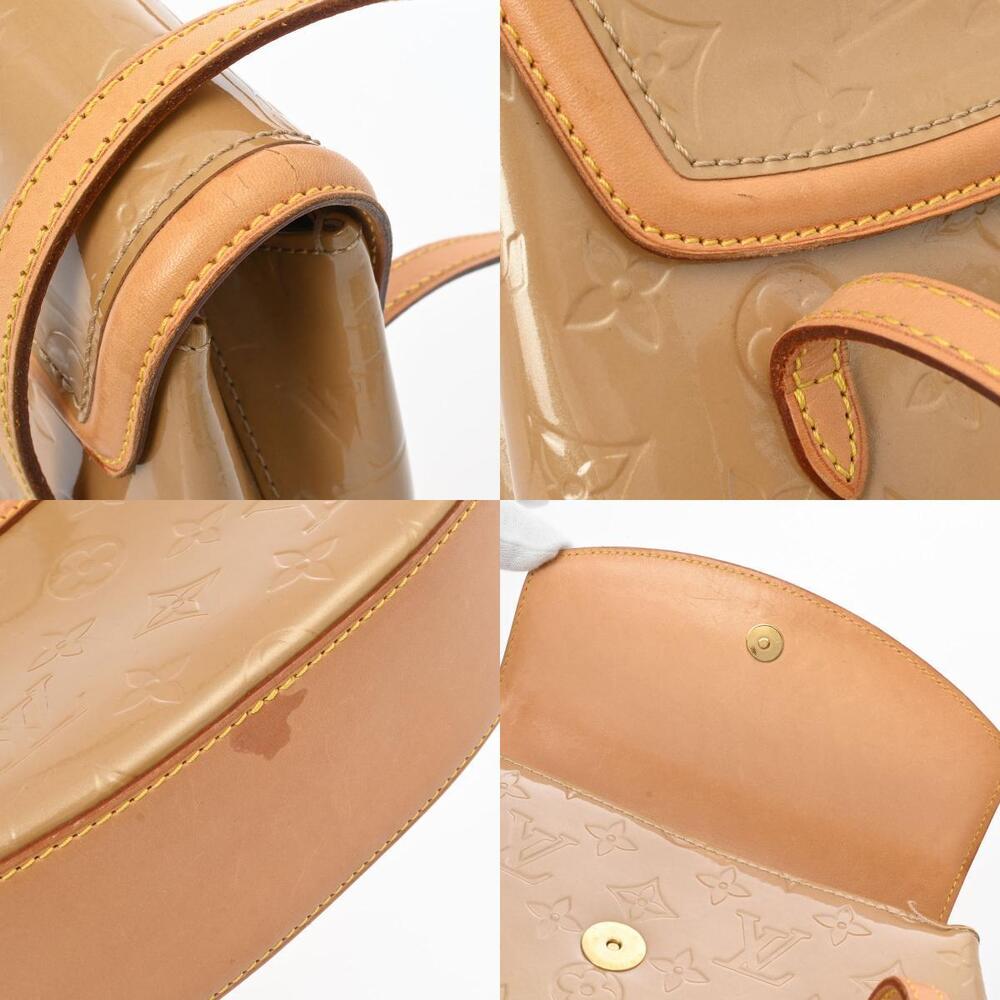 Louis Vuitton Vernis Monogram Bay Handbag Biscayne Noisette - Picture 10 of 11